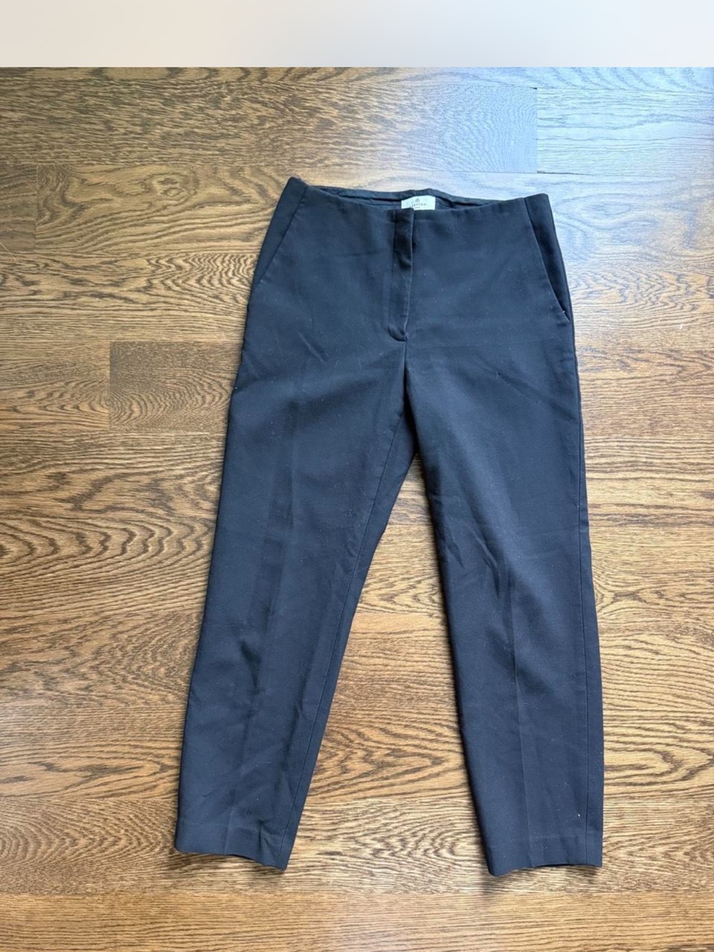 Babaton Black Straight-Leg Dress Pants